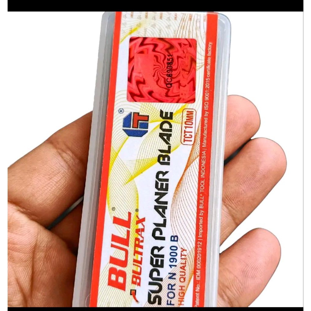 Bull box TCT pisau planer wilah pasah baja 1cm