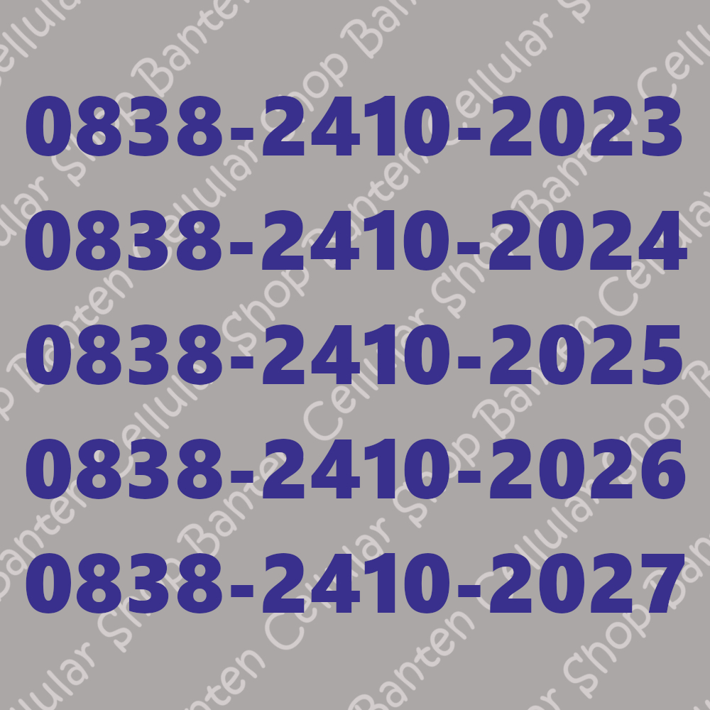 Nomor Cantik Kartu Perdana AXIS (UJUNG TAHUN 1990-2030)