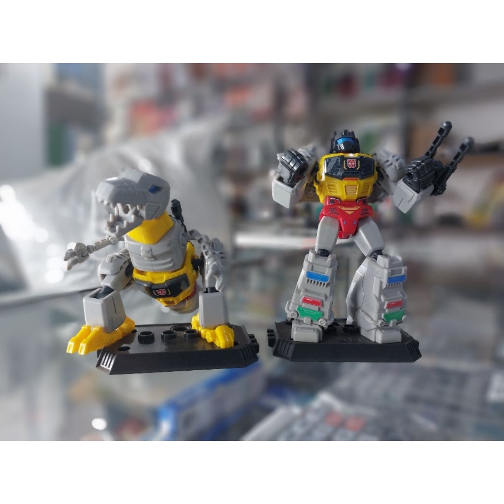 blokees galaxy version grimlock robot kode dan dino mofe transformers dinobot action figure