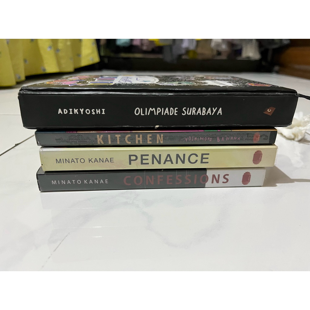 JUAL NOVEL OLIMPIADE SURABAYA, KITCHEN, PENANCE, CONFESSION