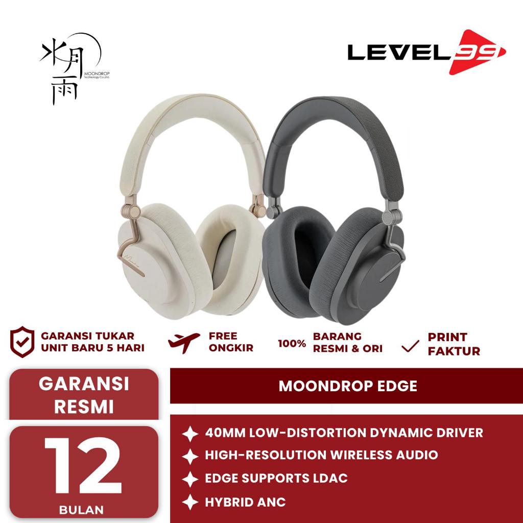 MOONDROP EDGE 40MM DYNAMIC DRIVER PORTABLE WIRELESS HEADPHONE