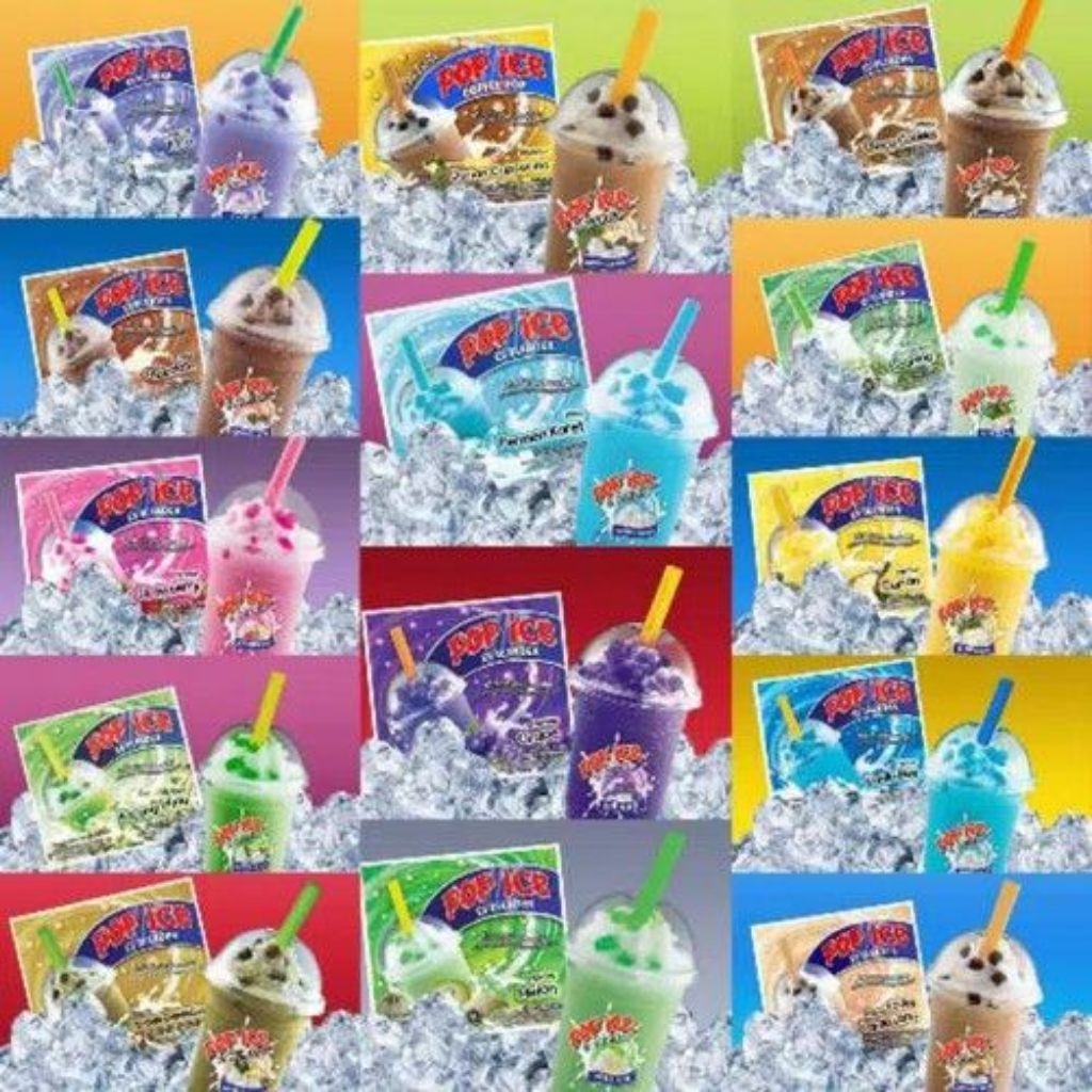 POP ICE Aneka Rasa 1 Renceng Isi 10 Sachet