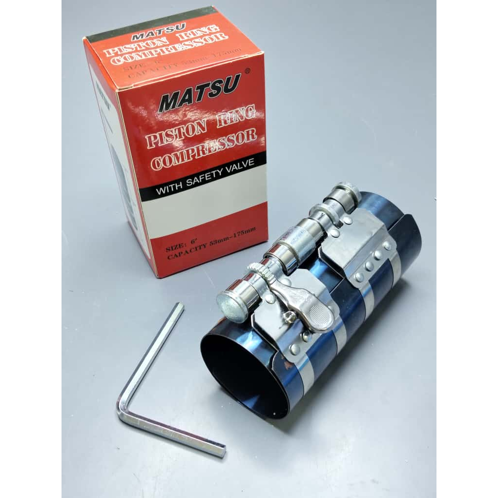 Alat Press Piston Ring Kompressor Compressor 6" Matsu
