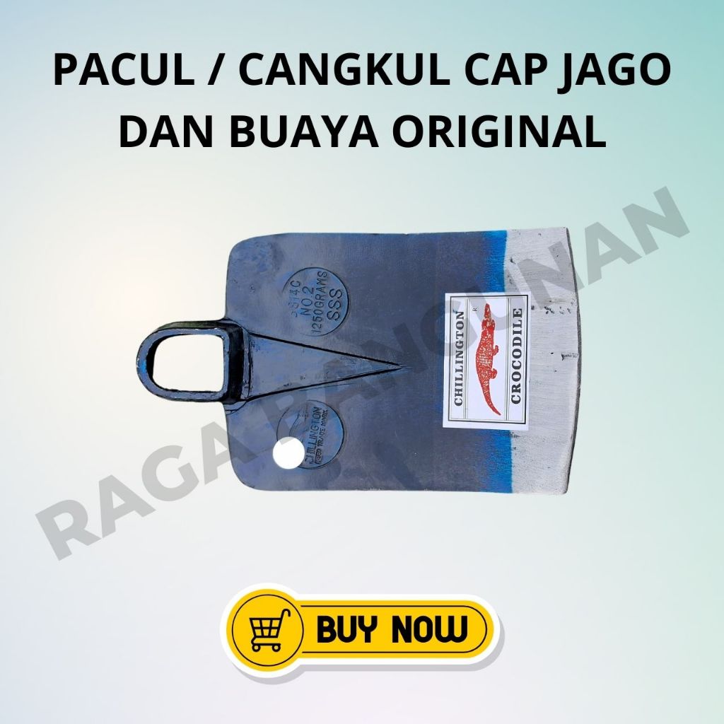 PACUL / CANGKUL CAP JAGO DAN BUAYA ORIGINAL