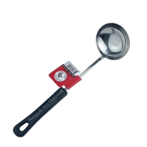 ready Zebra Chinese Ladle 3" Bakelite Handle 105208 / Sendok Sayur
