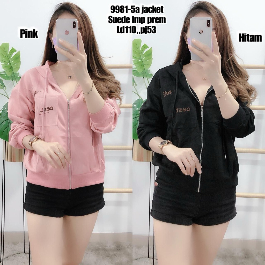 JAKET SUEDE CANTIK TEBAL READY BANYAK MOTIF