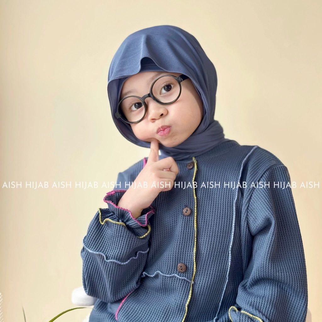 Pashmina Instan Anak Pashmina Inner Anak Jersey Pashmina Instan Oval Jersey