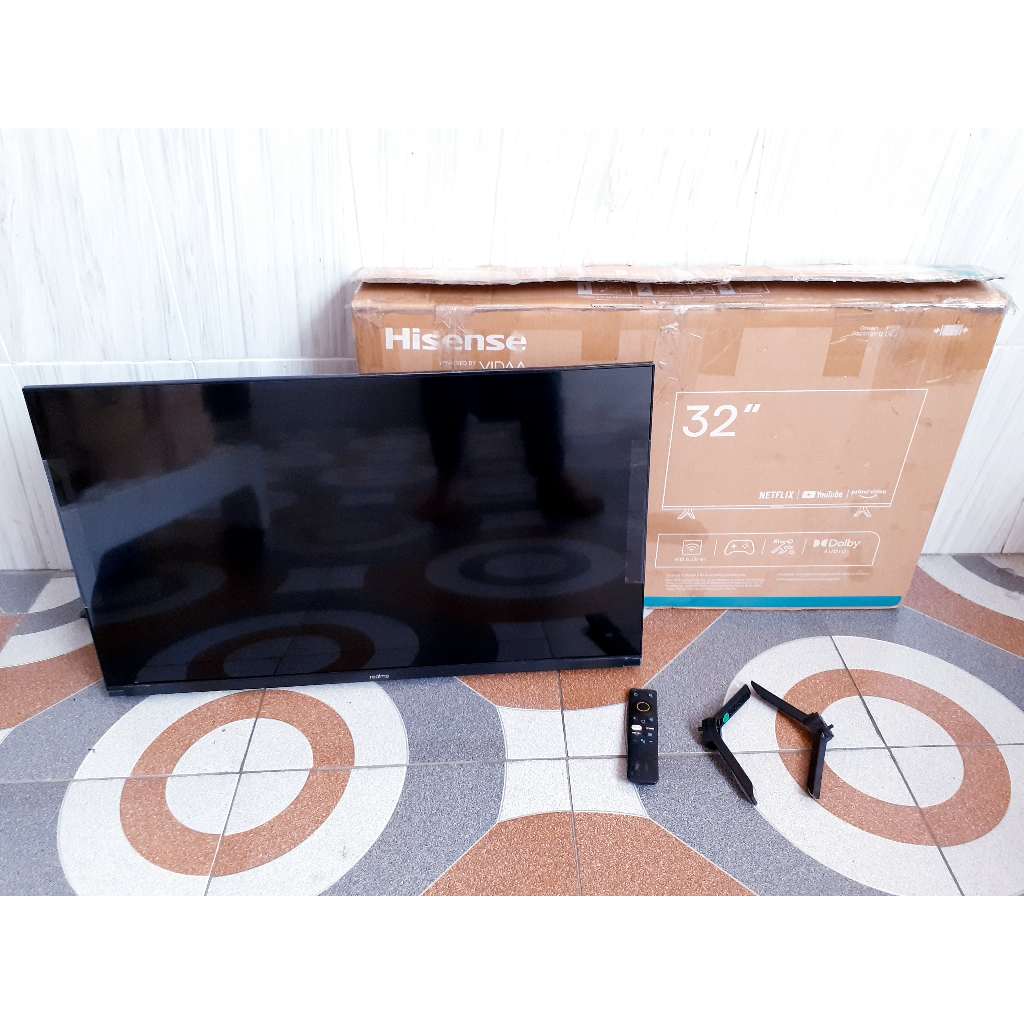 TV LED ANDROID REALME 32 IN DIGITAL YOUTUBE NETFLIK MULUS