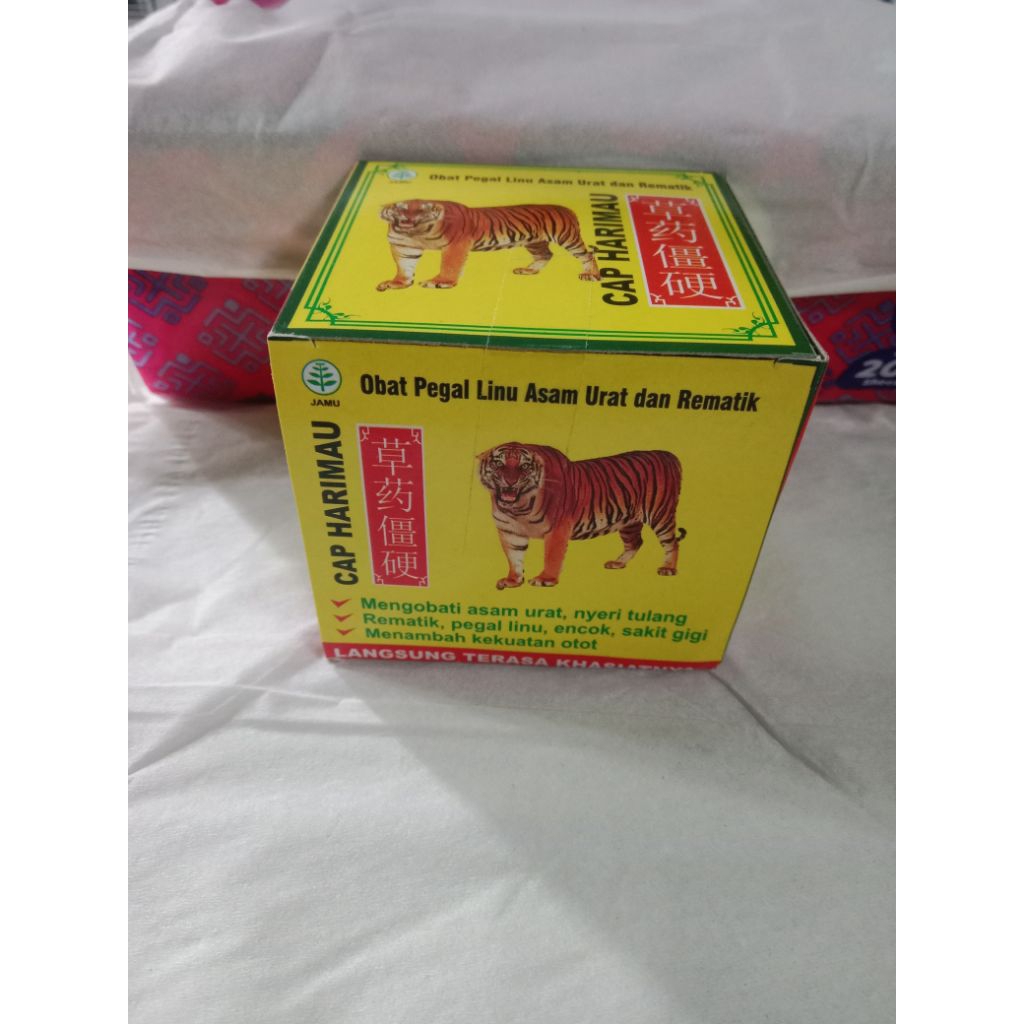 kapsul cap harimau asli