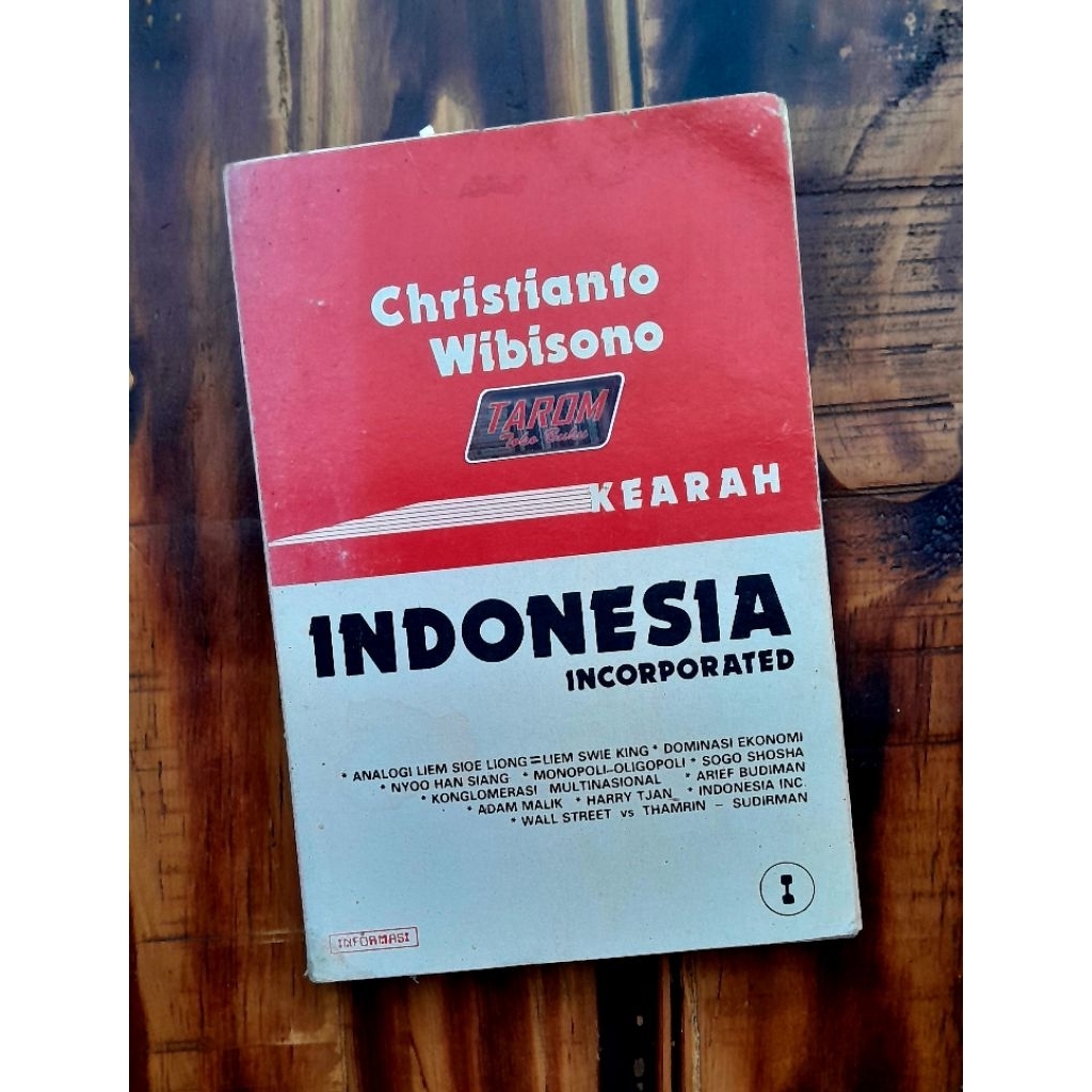 Kearah INDONESIA INCORPORATED (1) : Christianto Wibisono
