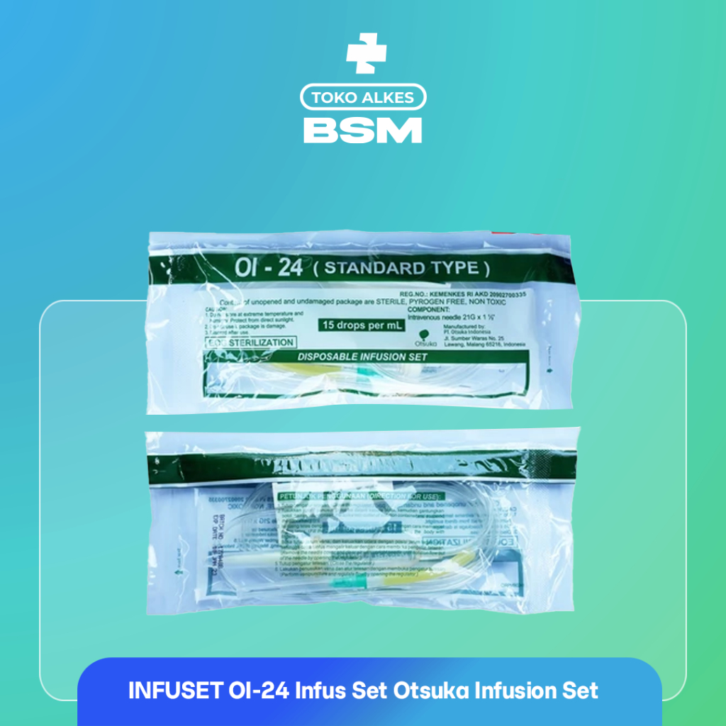 BSM - INFUSET OI-24 Infus Set Otsuka Infusion Set