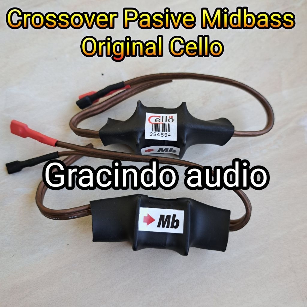 Crossover Midbass buat midbass Cello Peerless dan midbass universal