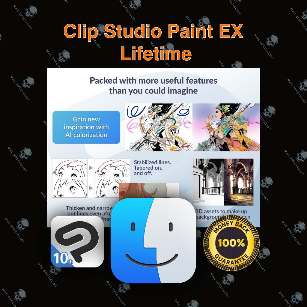 Clip Studio Paint EX Full Version Macbook | Mac App