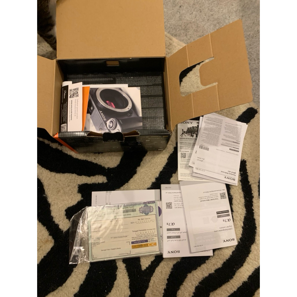 dusbuk / box kamera sony a7iii kumplit