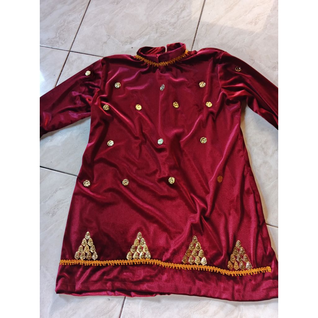 baju berudru tabur