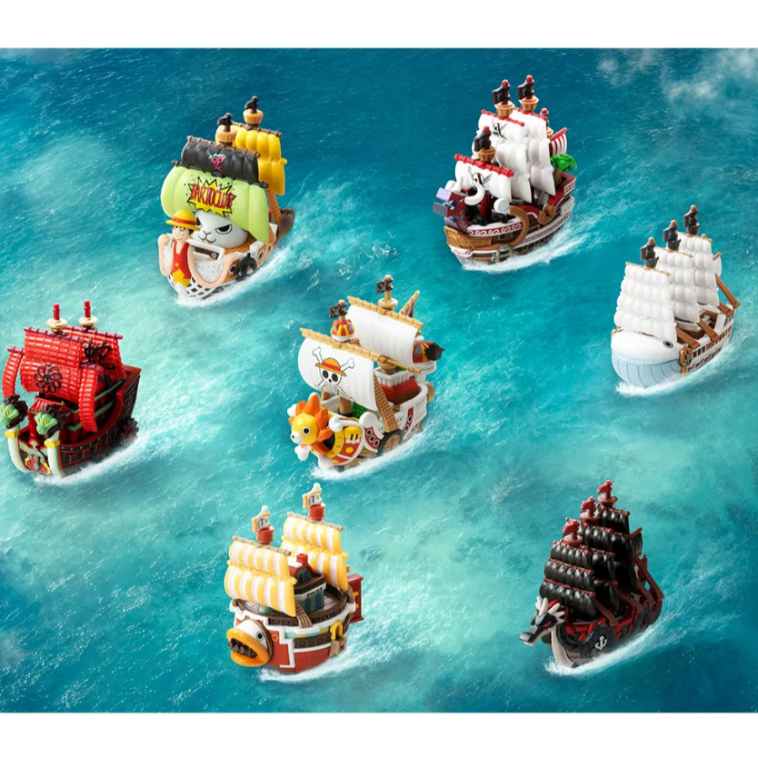 [PO PRE-ORDER] SELECTED One Piece: The Grand Line Series Vehicle Figure Kapal Blind Box Original POP