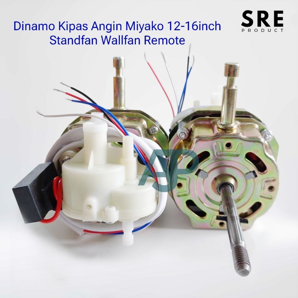 Dinamo Kipas Angin Miyako Stand Fan Remote Mesin Kipas Miyako Wallfan Remote Motor