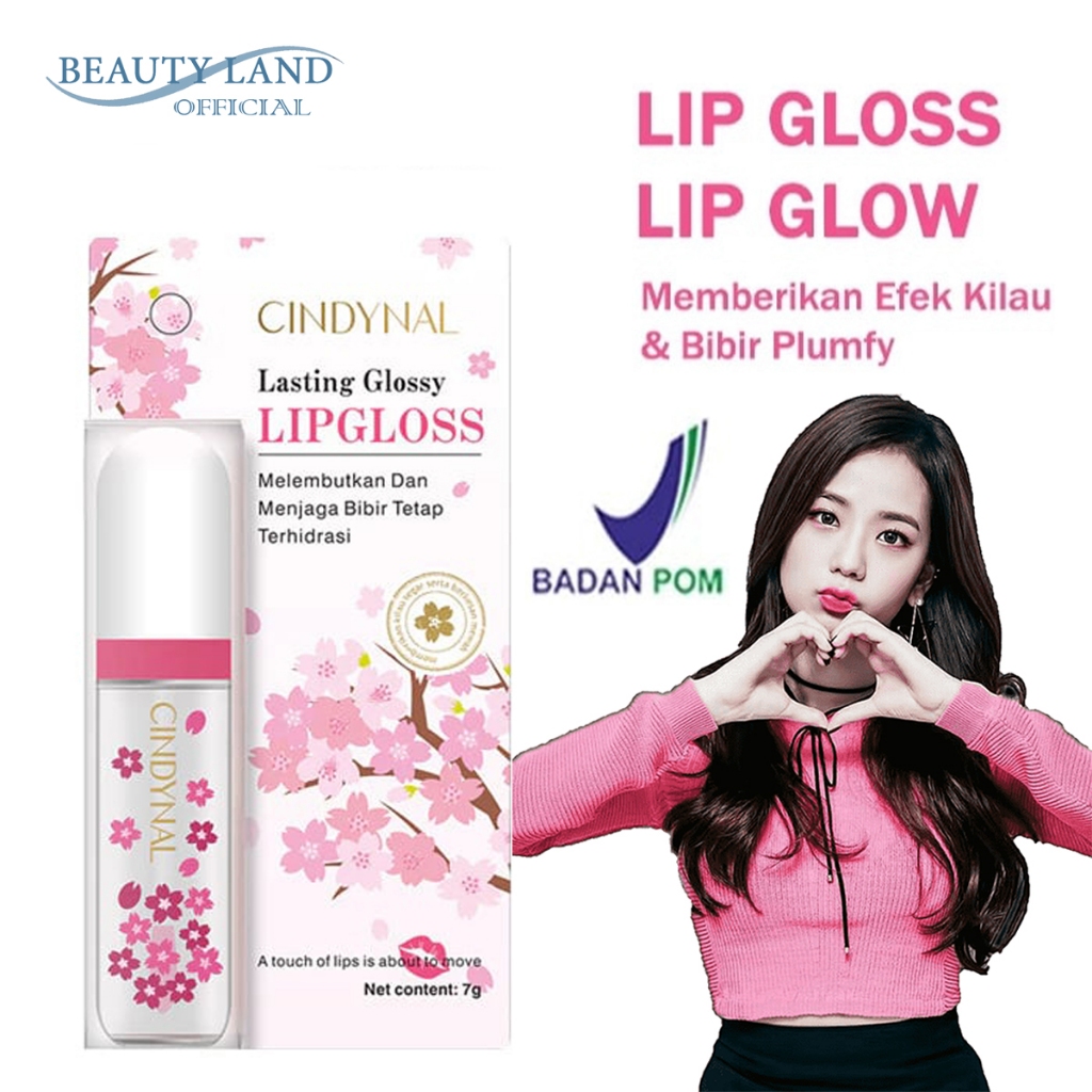 BPOM Lip Gloss Bening Bisa Berubah Warna Long Lasting Lipstik Korea Hengfang Bibir Cerah Merona