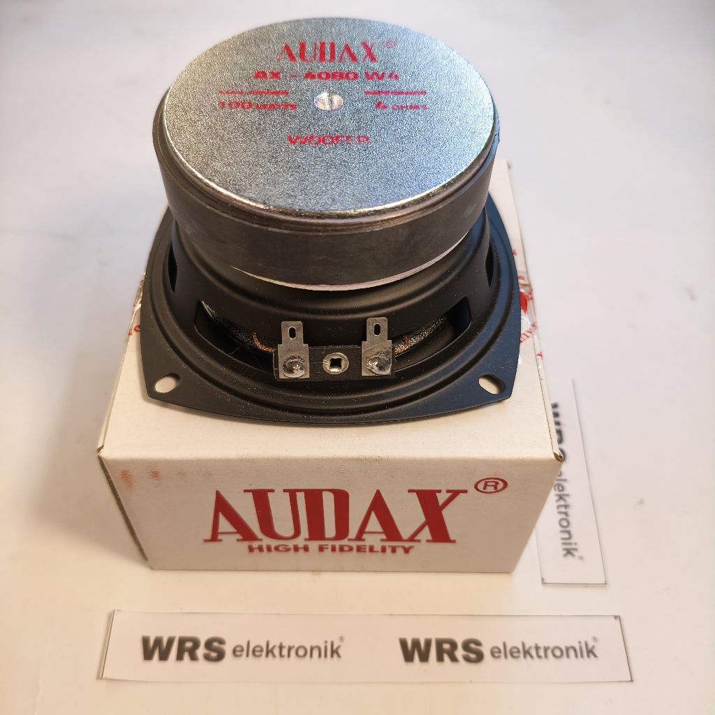 Speaker spiker 4" inch Audax AX - 4080 W4 woofer