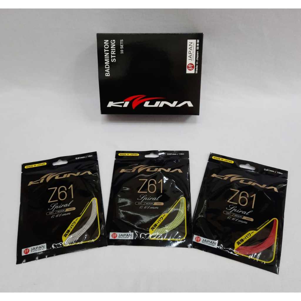 Senar Badminton Kizuna Z61 Original / String Kizuna Z61