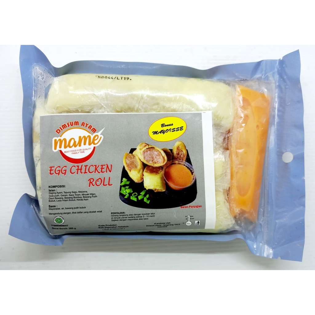 Egg Chicken Roll 4 Lonjor | Egg roll Chicken Nugget | Mame Egg Roll | Shrimp Roll Mame