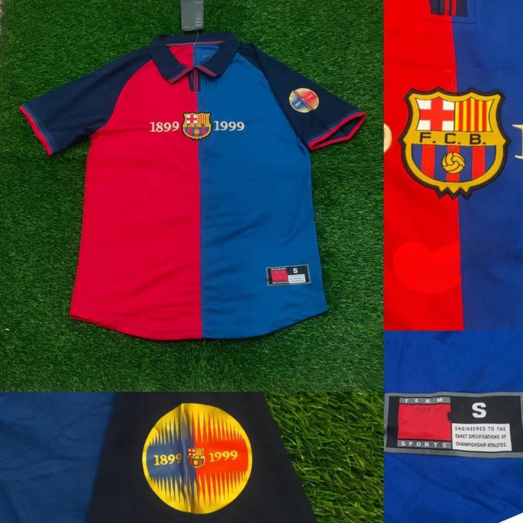 RETRO | JERSEY RETRO BARCELONA CENTENARY 1999 GRADE AAA VINTAGE CLASSIC / Jersey Vintage Barcelona 1