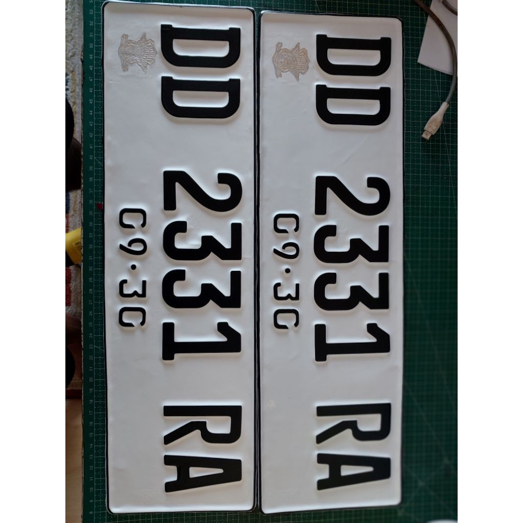 Plat Mobil font terbaru FE FONT