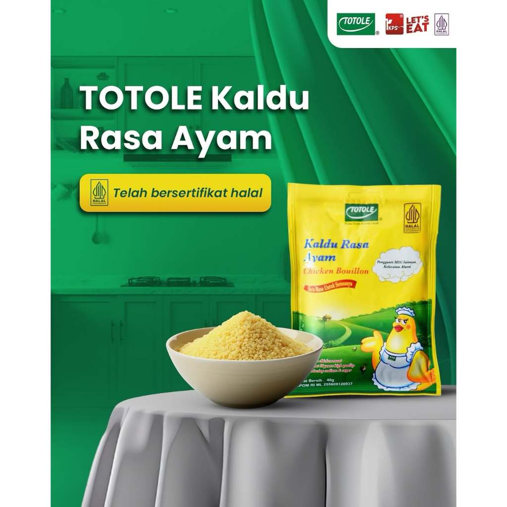 

Granulated Chicken Bouillon 40g "Totole