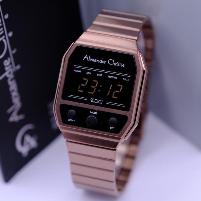 JAM TANGAN UNISEX ALEXANDRE CHRISTIE 9498 LD DIGITAL ORIGINAL