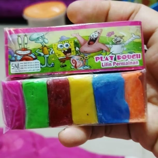 plastisin lilin mainan malem