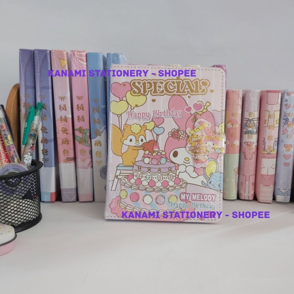 KANAMI | Buku Agenda Jurnal Mingguan A5 Schedule Book Weekly Daily.