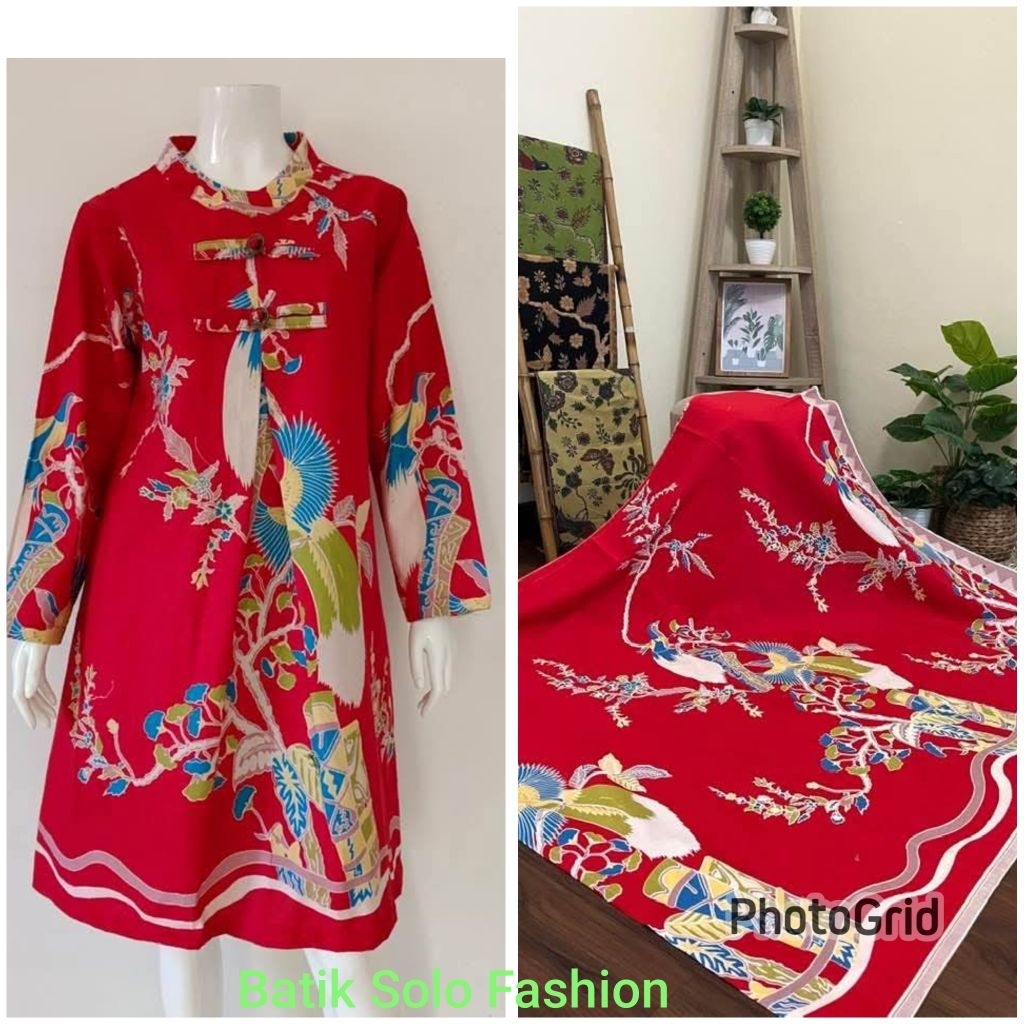 Kain Batik Katun Premium Motif Burung Cendrawasih