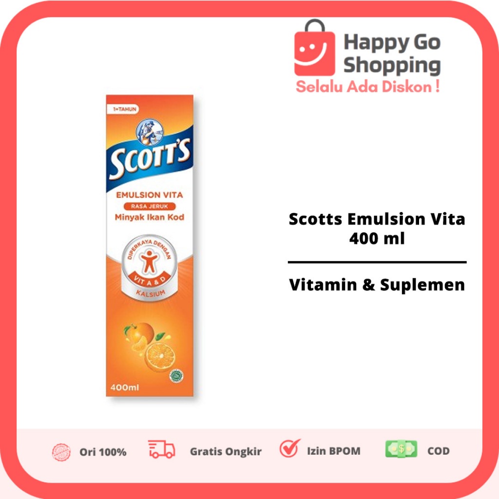 Scotts Emulsion Vita 400 Ml