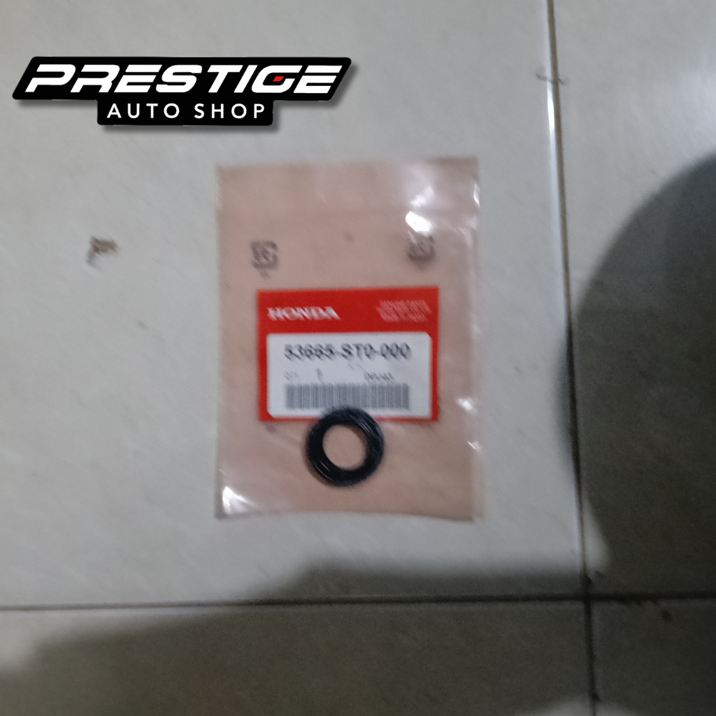HONDA GENUINE PARTS - Oil Seal As Pinion Kecil Rack Steer Civic CRV Accord Stream Original - 53665-S