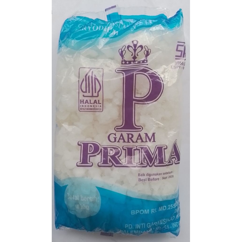 

GARAM KASAR PRIMA 400GR