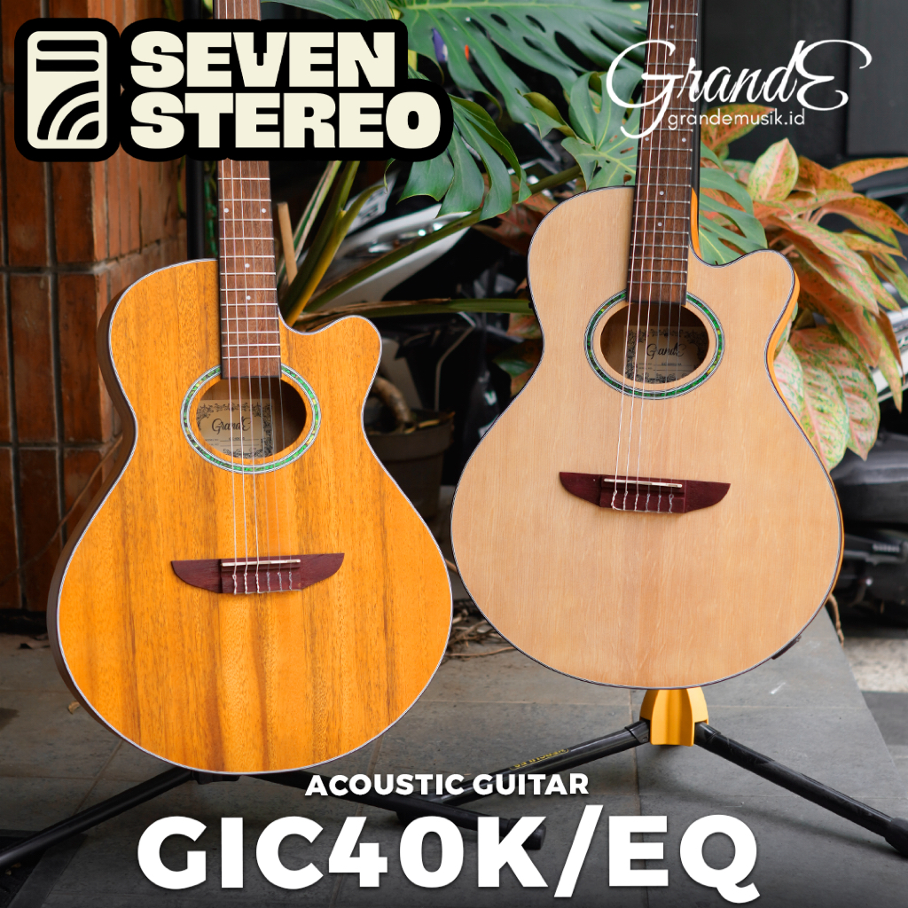 Grande GIC40K GIC-40K Guitar Acoustic Nylon Gitar Classic