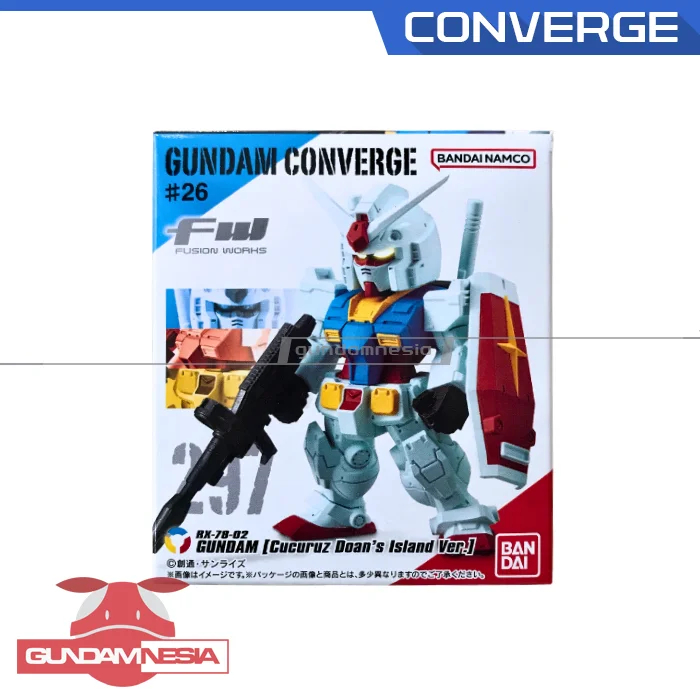[Converge] RX-78-2 Gundam (Cucuruz Doan’s Island version) – FW Gundam Converge No. 26