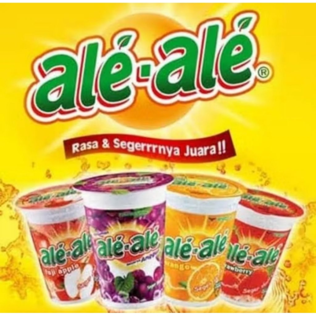 

Ale Ale minuman gelas 1 dus
