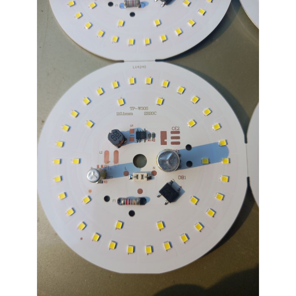 mesin lampu pcb led AC 30w 110mm