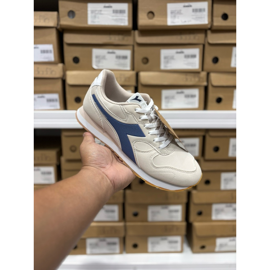 SEPATU PRIA DIADORA MARINO BEIGE BLUE DIACA241116H ORIGINAL BNIB SHOES
