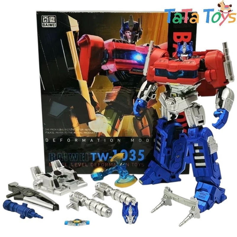BAIWEI TOYS TW-1035 Deformation Model Orion Pax Optimus Prime SS112 KO - Robot Deformation ONE Movie