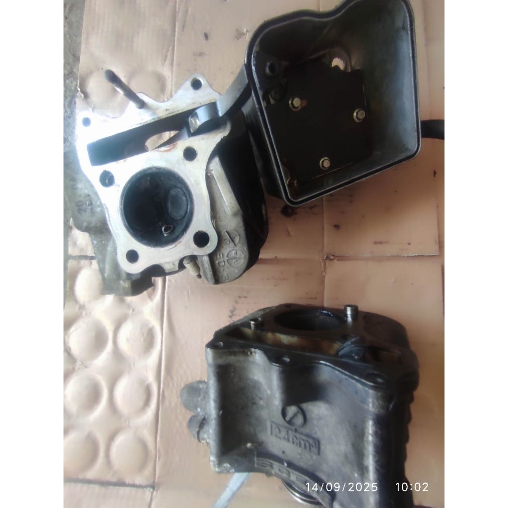 blok heat seher set cop Suzuki skywave