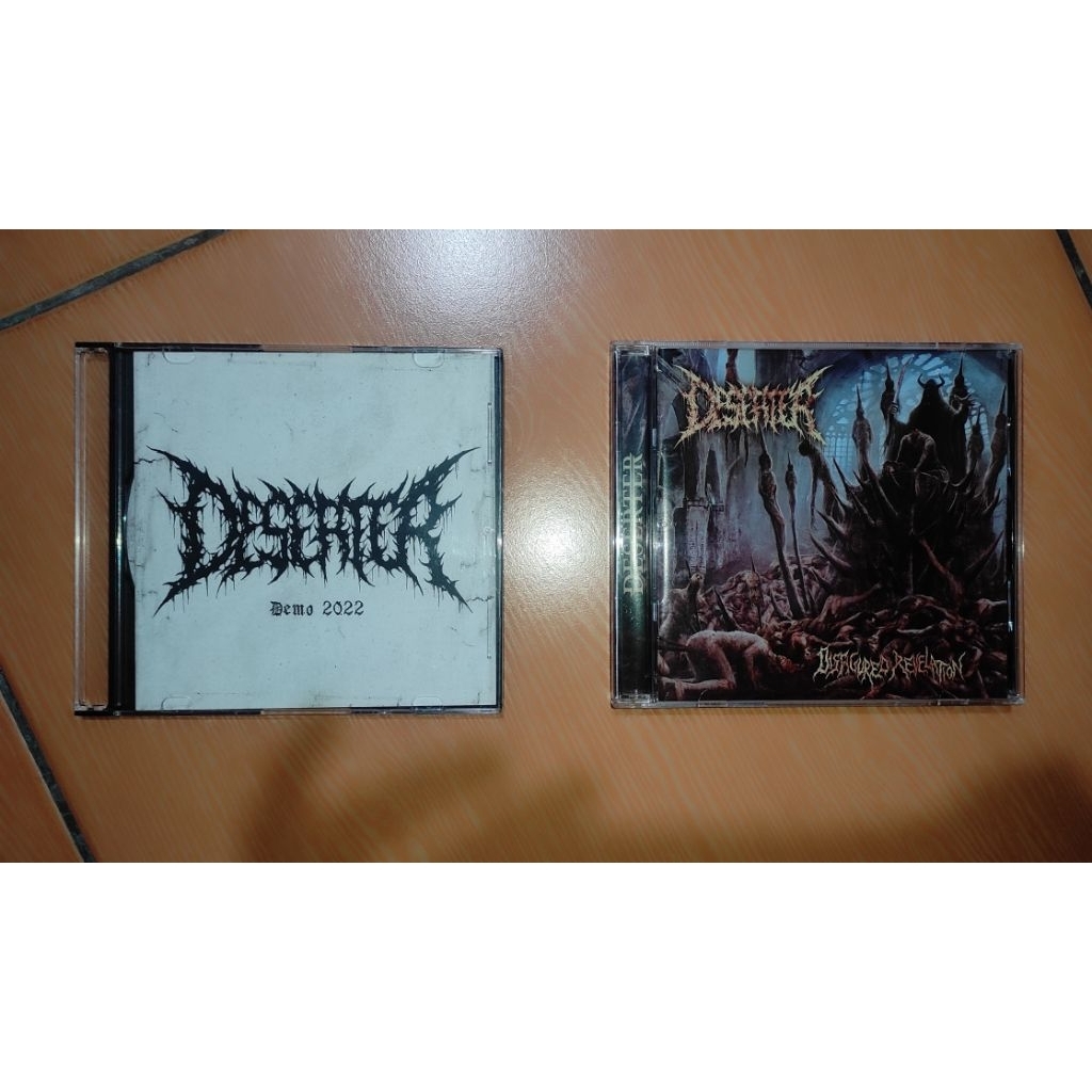 Package / Sepaket CD Deserter - Demo 2022 + Disfigured Revelation ( Album ).