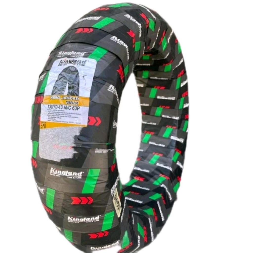 Ban Luar Kingland Ukuran 130/70-13 Tubeless King Jaguar Untuk Motor N-MAX Belakang