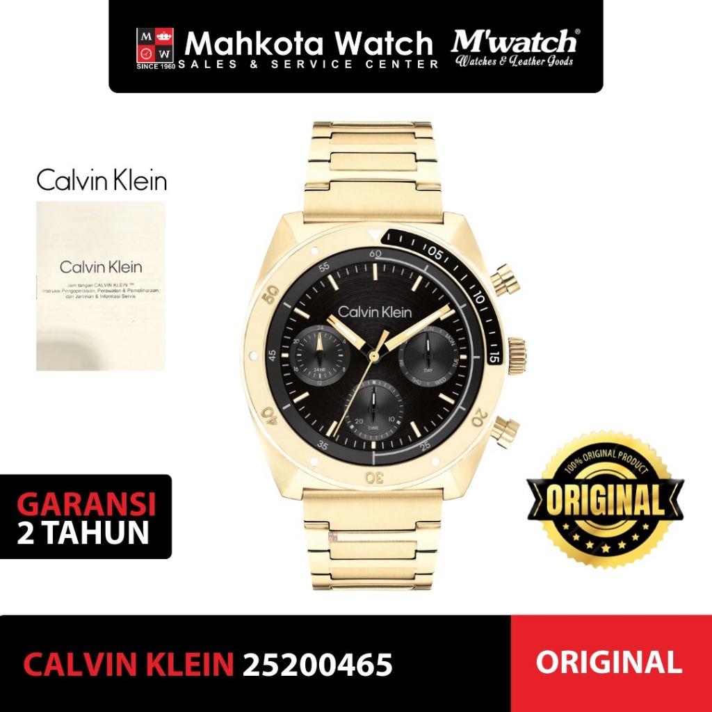 CALVIN KLEIN 25200465 JAM TANGAN PRIA ORIGINAL