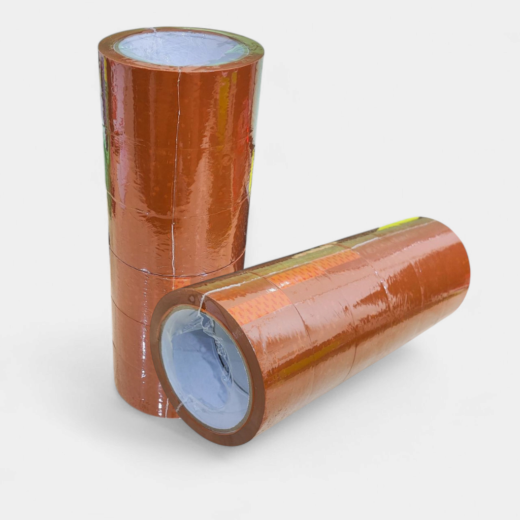 

Lakban Coklat 1 Slop 45 mm x 100 Yard Jual Lakban Coklat 1 Roll Isi 6 Pcs