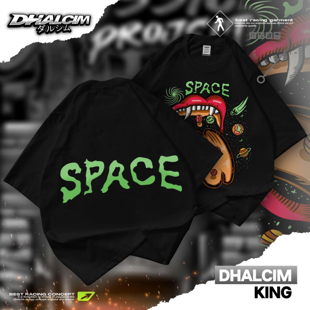 KAOS DISTRO SPACE RASTER FUL COTTON 24S, KAOS SPACE, KAOS SABLON FUL RASTER, KAOS SABLON RASTER
