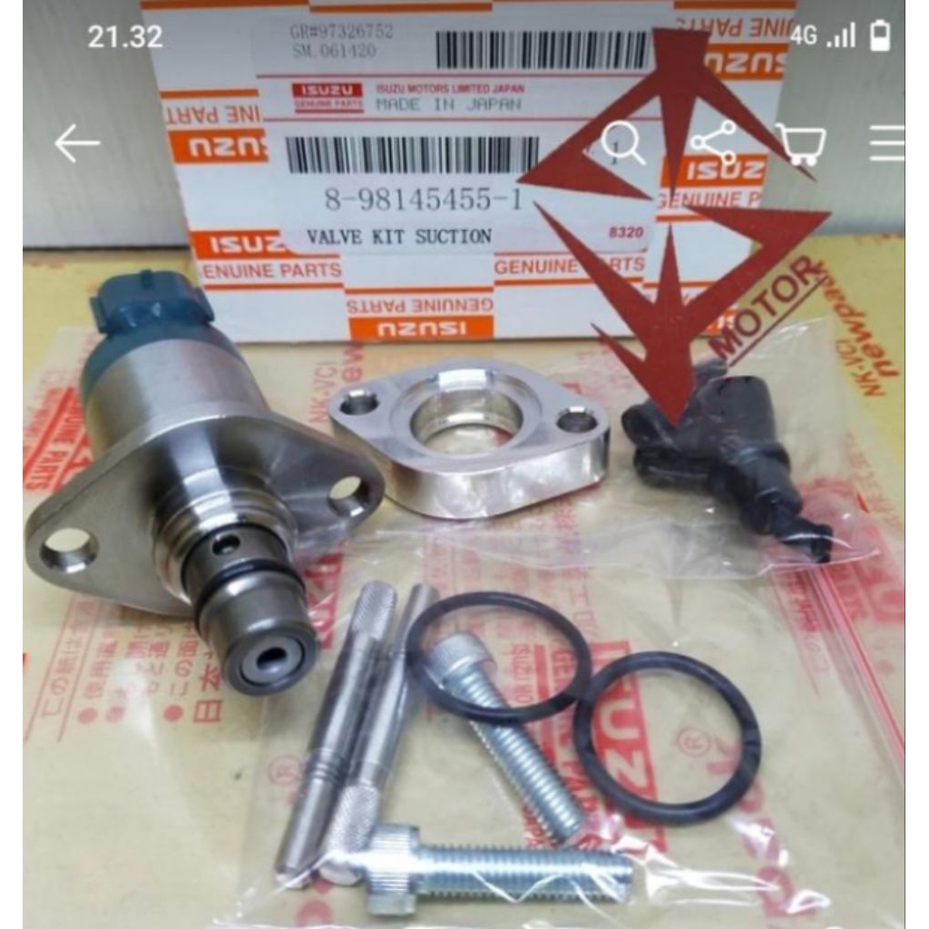sensor valve scv Isuzu DMAX D-MAX 4JJ 4JK