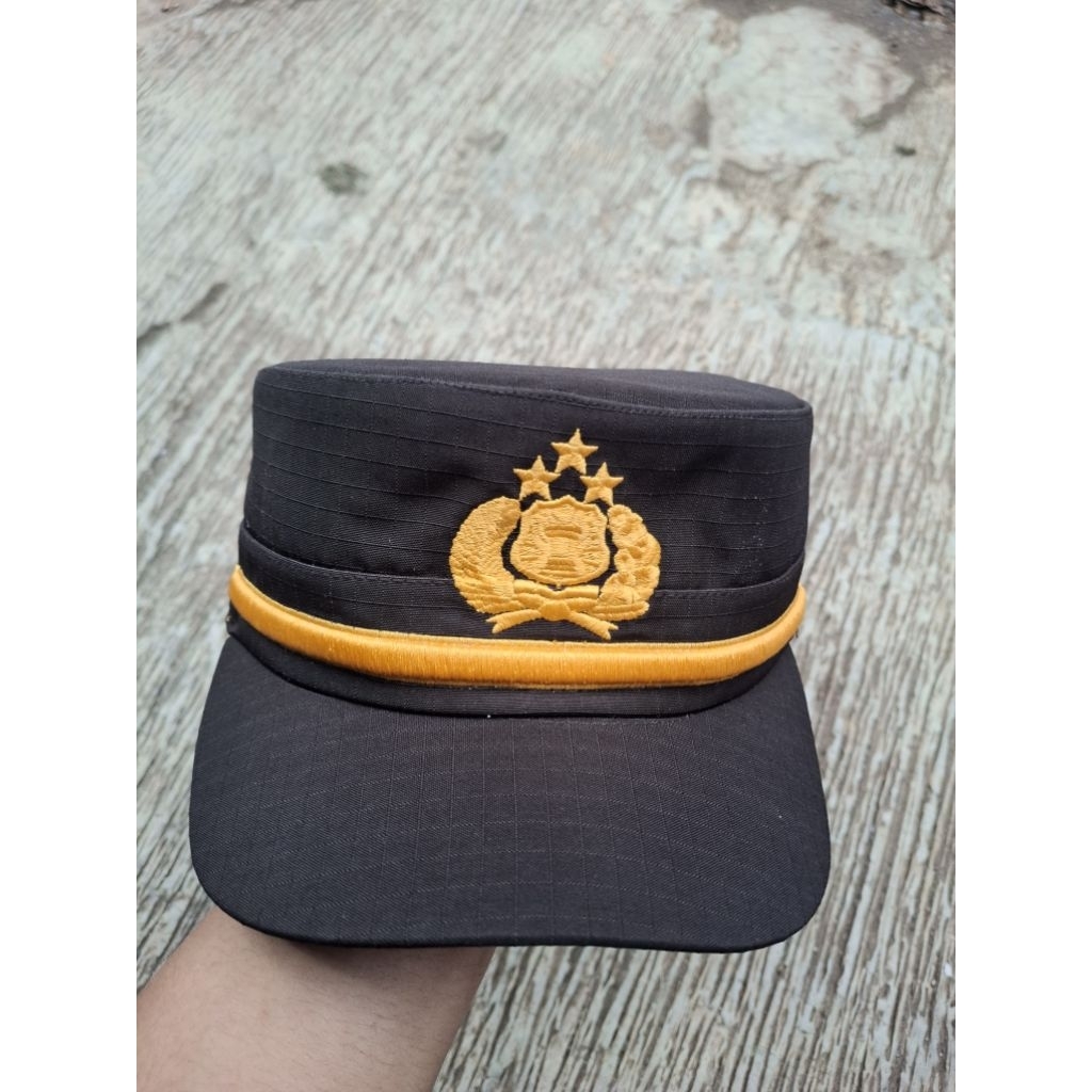 Topi Pet PAMA POLRI