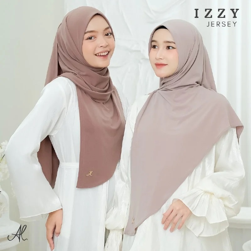 Hijab Instant - Jersey Premium / Albata Izzy / Hijab Instan Izzy by Albata / Jilbab Polos Instan